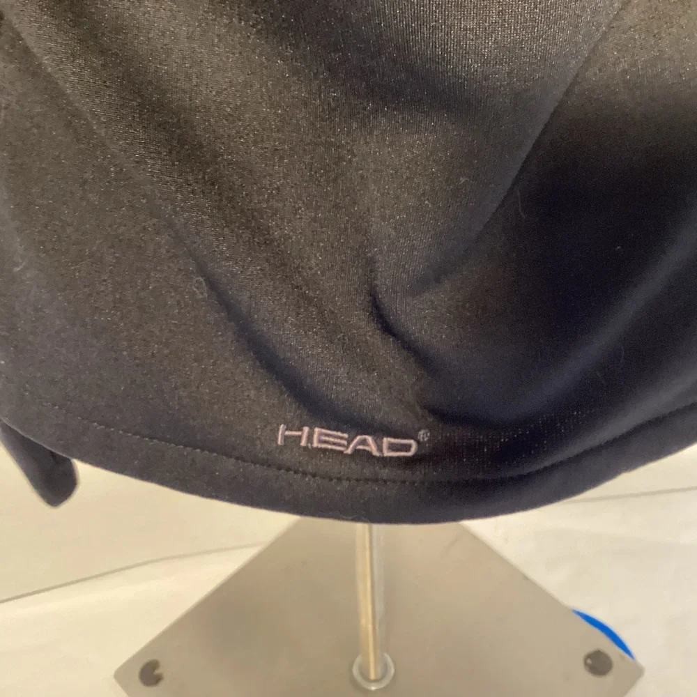 HEAD Womens black tennis jacket full zip size small